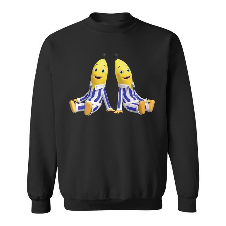 Bananas In Pajamas B1 And B2 Vegetarian Sweatshirt