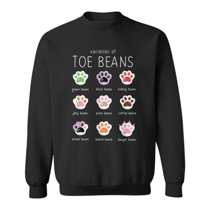Cat Lover Toe Beans Sweatshirt