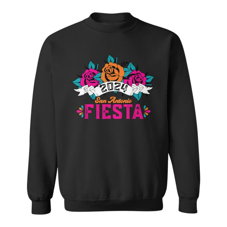 Cinco De Mayo Fiesta San Antonio 2024 Let's Fiesta Sweatshirt