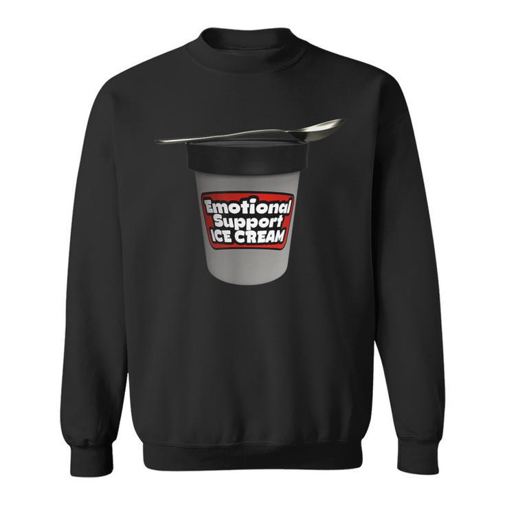 Emotional Support Ice Cream Sweatshirt