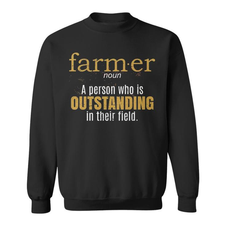 Farmer Farming S Farm Owner Tractor Lover Sweatshirt
