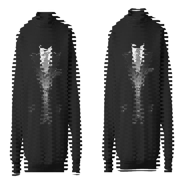 Grey Hoodie Suit And Tie Hoodie Faux Fake Suit With Vest And Tie