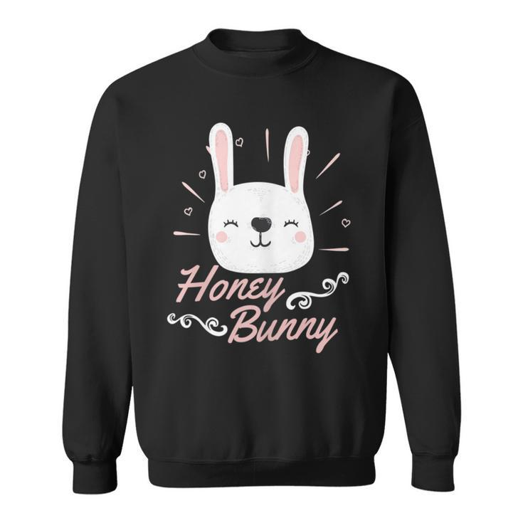 Honey Bunny Rabbit Animal Lovers Sweatshirt