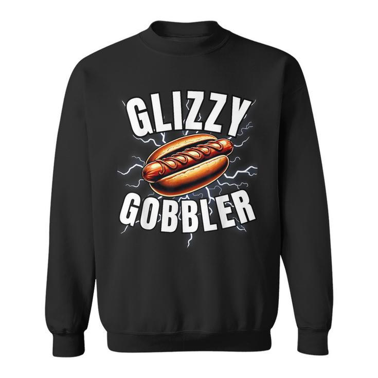 Hotdog Glizzy Gobbler Gladiator Lover Glizzy Gobbler Sweatshirt