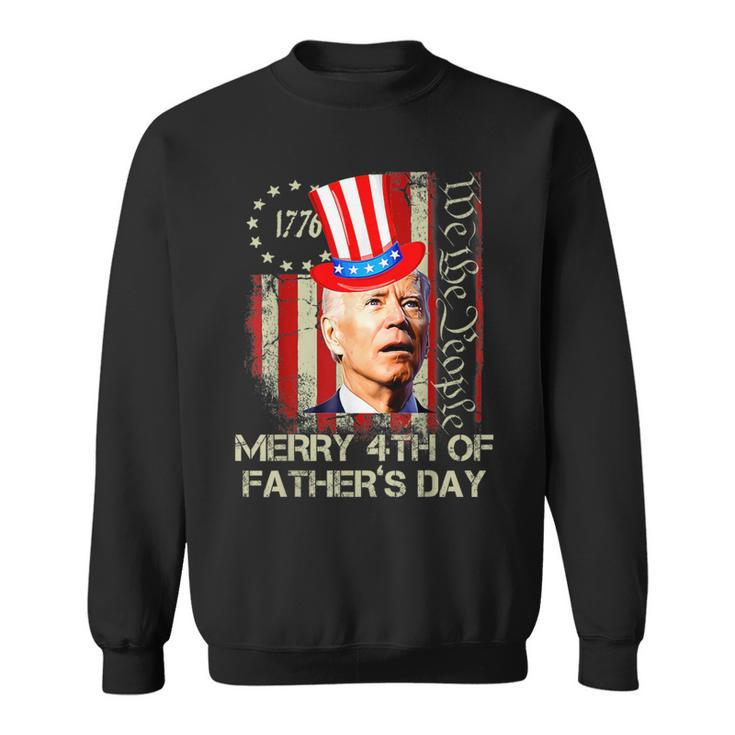Joe Biden Happy 4Th Of Father's Day 4Th Of July Sweatshirt