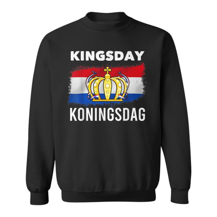 Koningsdag Netherlands Flag Dutch Holidays Kingsday Sweatshirt
