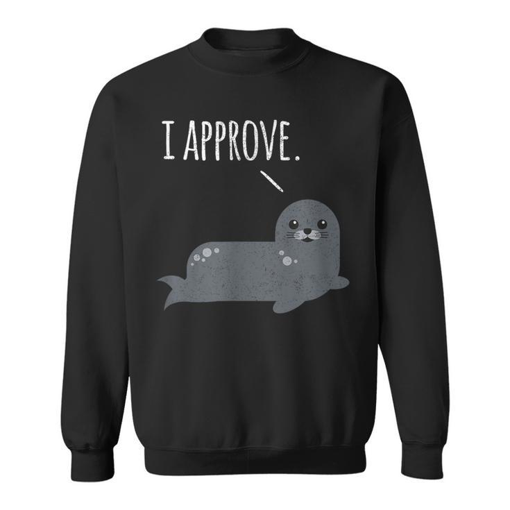 Pun Seal Of Approval Sweatshirt