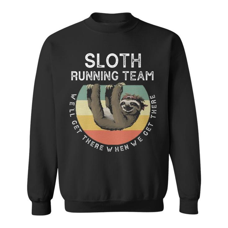 Quote's Sloth Running Team Sweatshirt