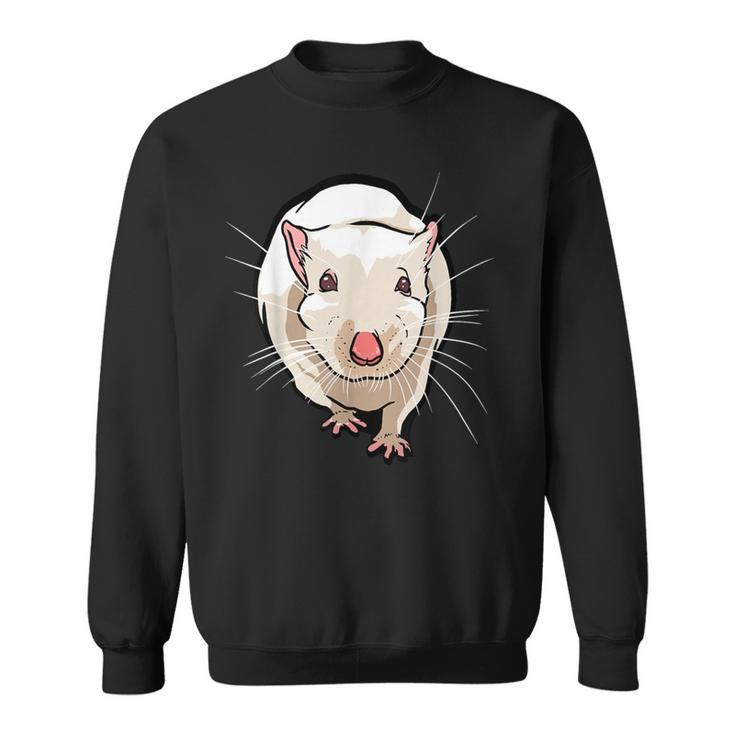 Rat Face For Rats Mouse & Rodent Lovers Sweatshirt