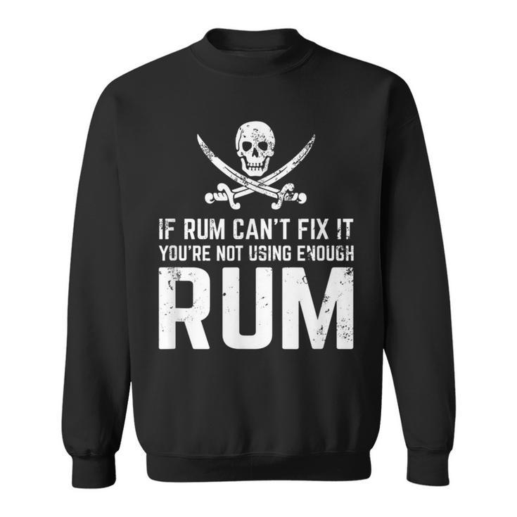 Rum Lover Distressed Sweatshirt