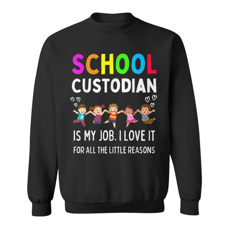 School Custodian Appreciation Back To School Sweatshirt