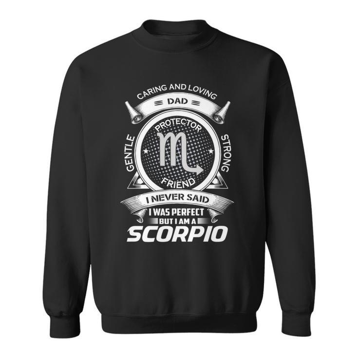 Scorpio Zodiac Dad Sweatshirt