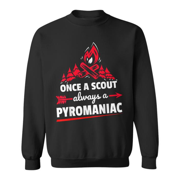 Scouting Pyromaniac Campfire Sweatshirt