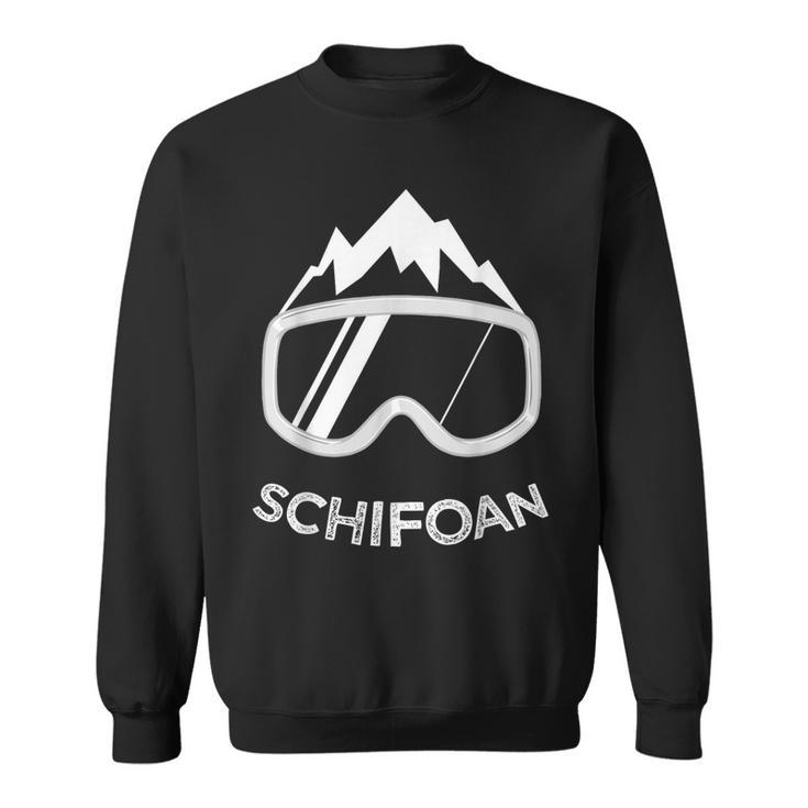 Snowboard Schifoan Snowboarder Skiing Ski Sweatshirt