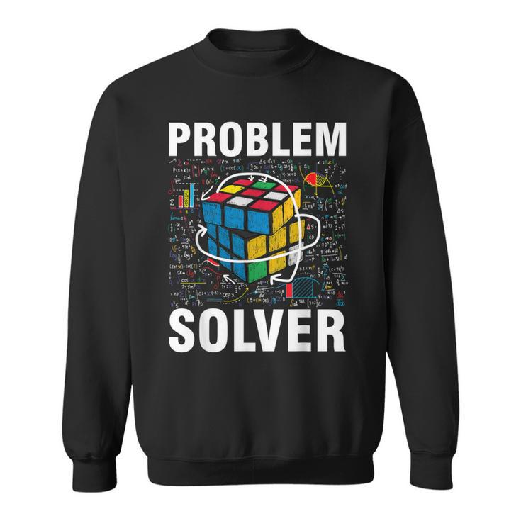 Speedcube Competitive Puzzle Boys Math Lover Cube Sweatshirt