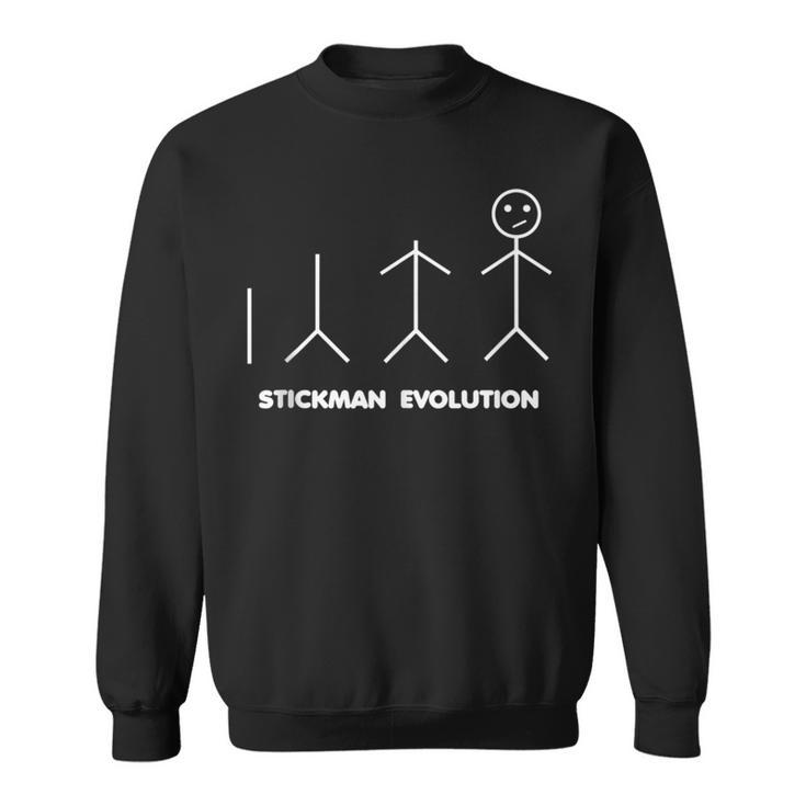 Stickman Evolution Sweatshirt