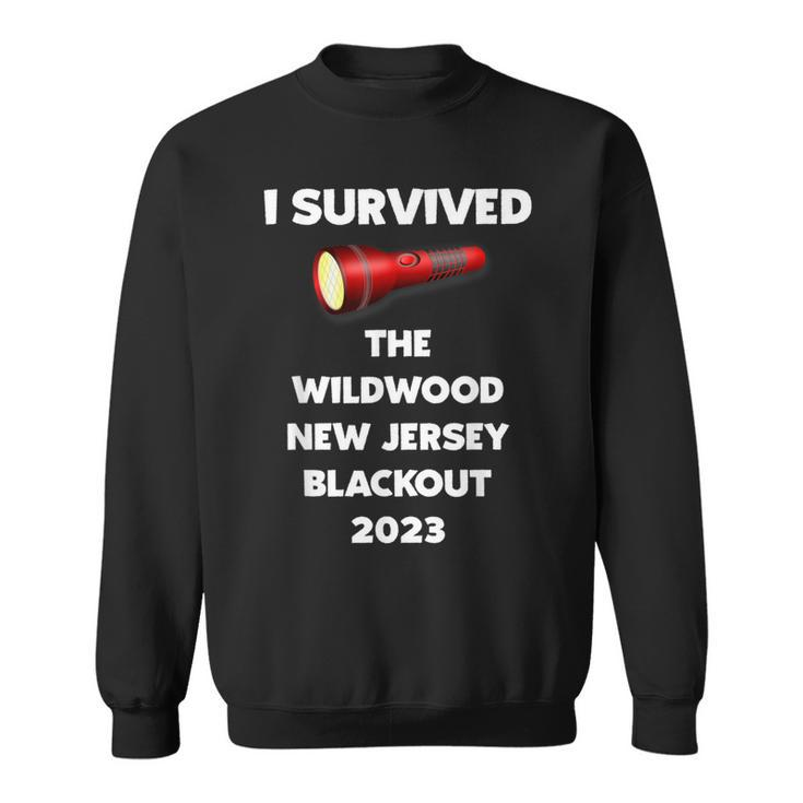 I Survived The Wildwood New Jersey Blackout 2023 Sweatshirt