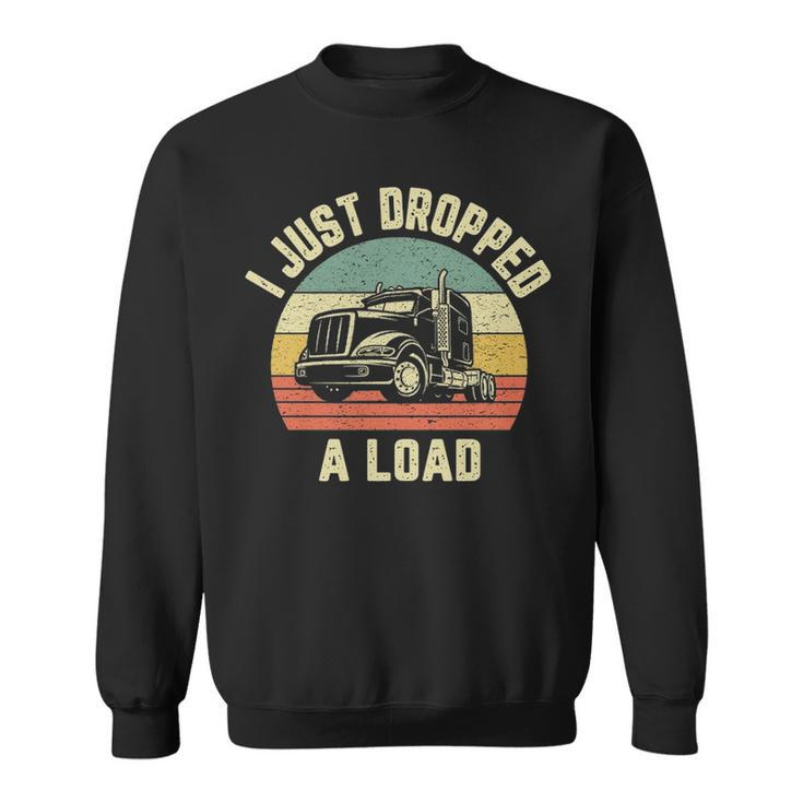 Trucker Big Rig Semi Trailer Truck Driver Sweatshirt
