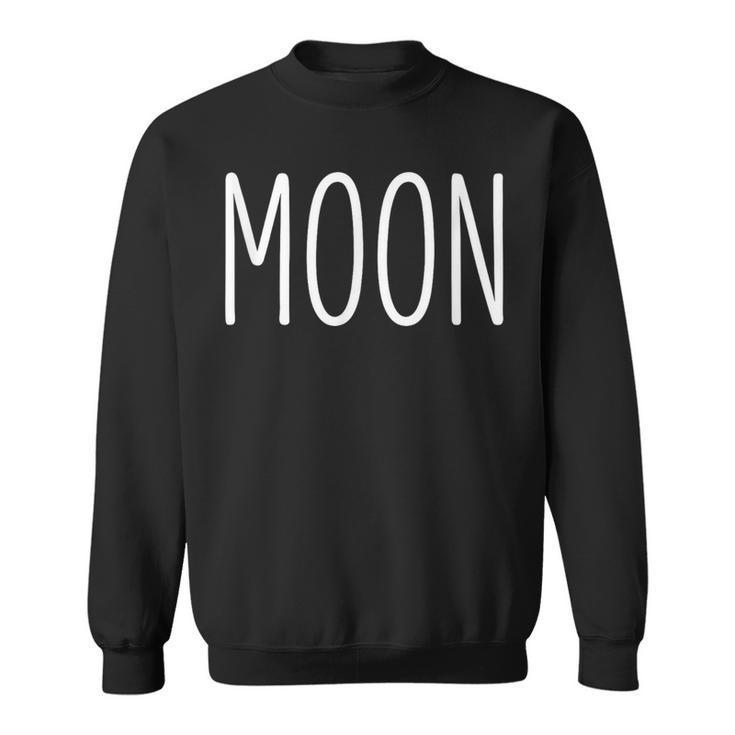 Us Solar Eclipse 2024 Moon Couples Costume Matching Sweatshirt