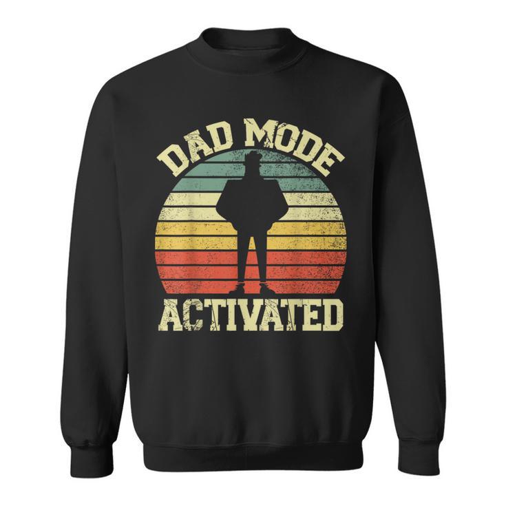 Vintage Dad Mode Activated Father's Day Sweatshirt