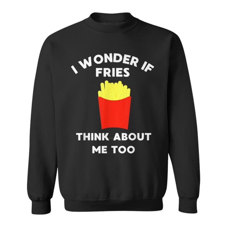 Workout Gym French Fries Sweatshirt