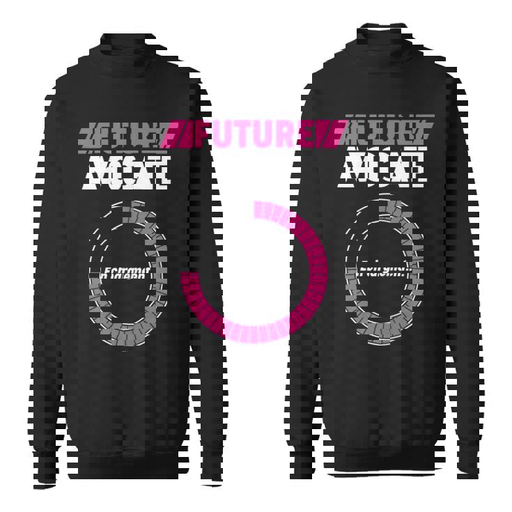 Future Avocate Études Profession Métier Droit Justice Sweater e