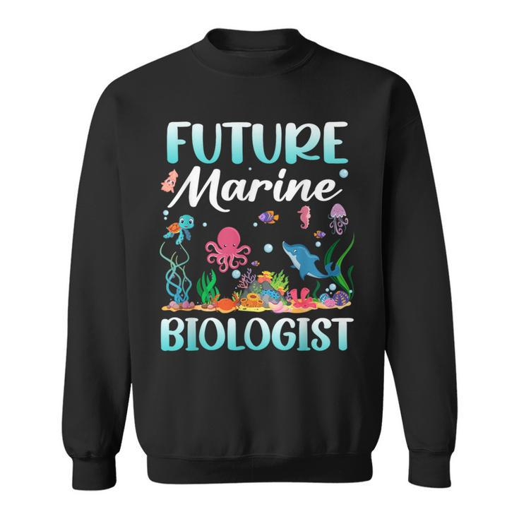 Future Marine Biologist Cute Costume Kid Child Adult Sweatshirt