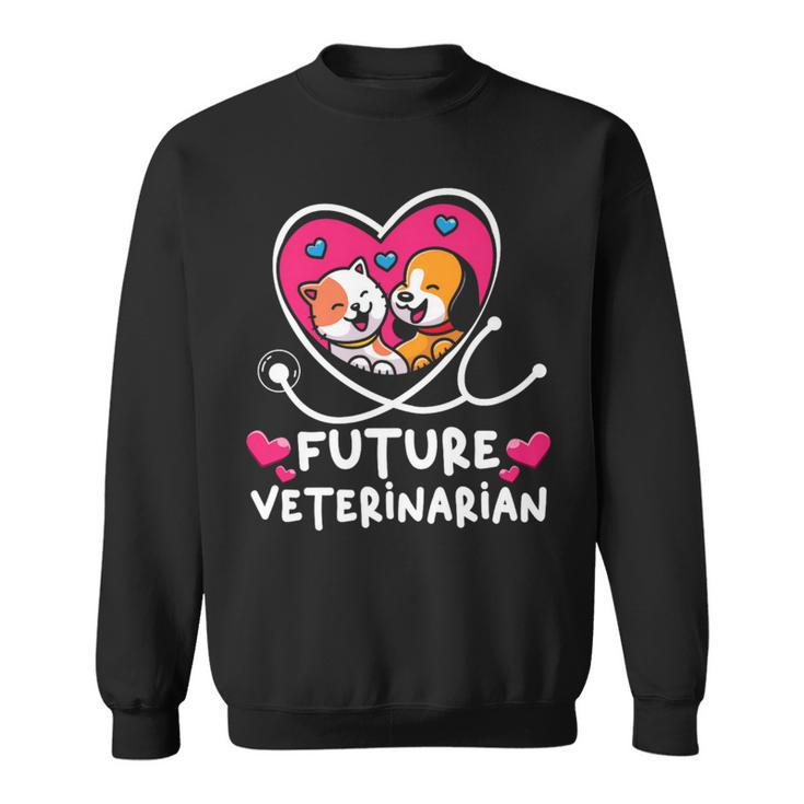 Future Veterinarian Clothing Made For A My Healthy Vet Sweatshirt