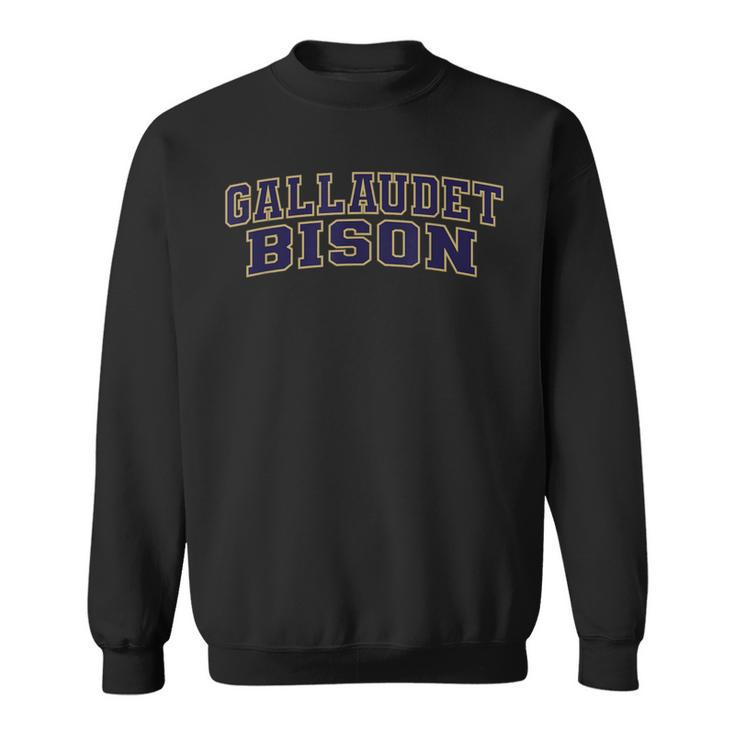 Gallaudet University Bison 01 Sweatshirt