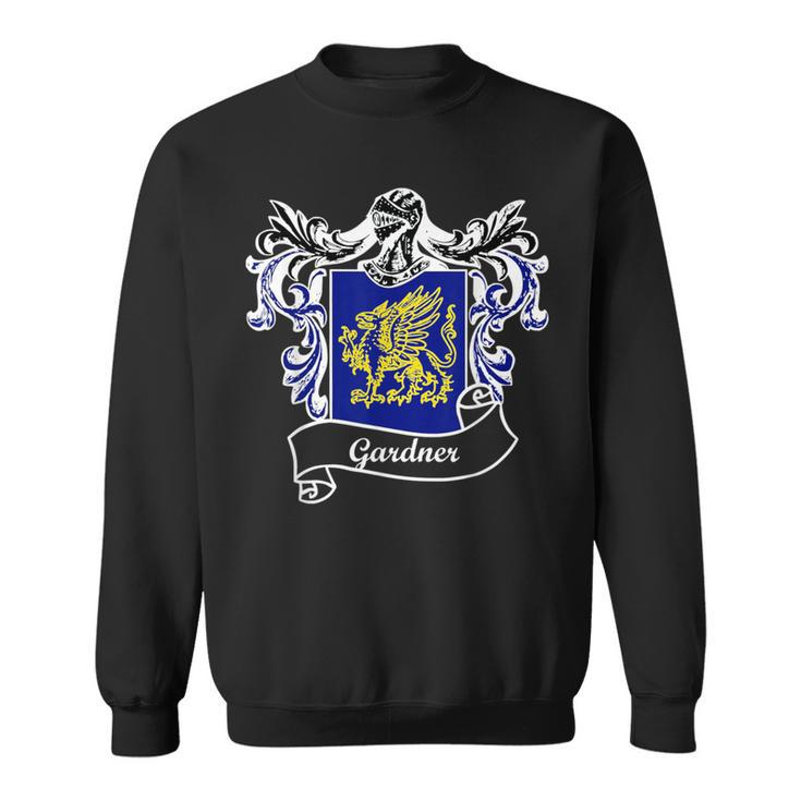 Gardner Coat Of Arms Surname Last Name Family Crest Sweatshirt