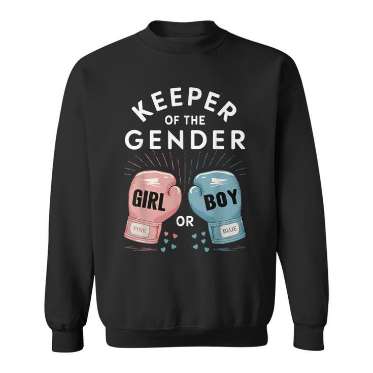 Gender Reveal Party Keeper Of Gender Boxing Sweatshirt