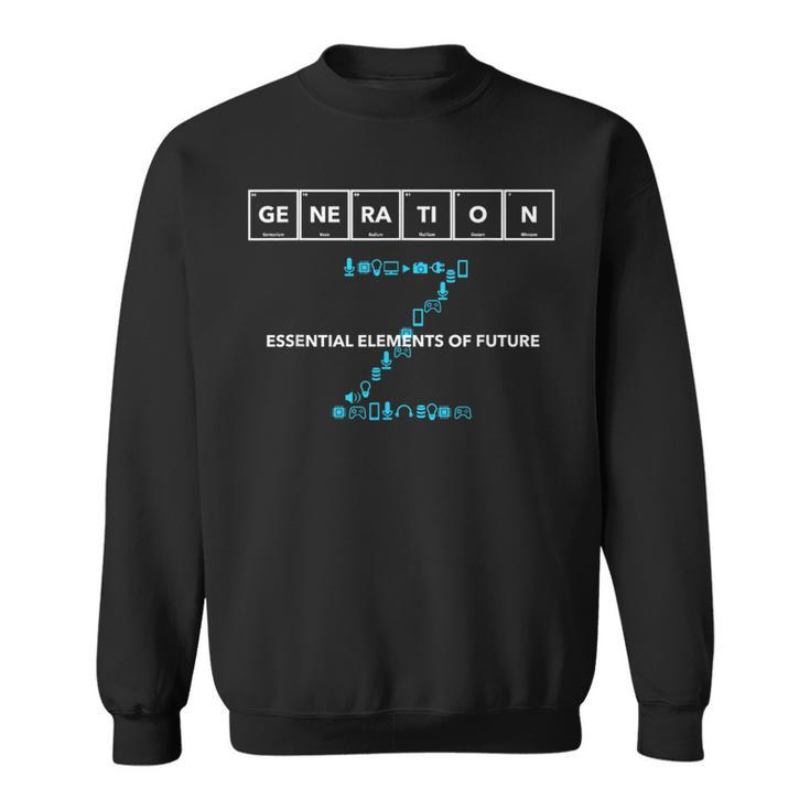 Generation Z Gen Z Essential Elements Of Future Sweatshirt