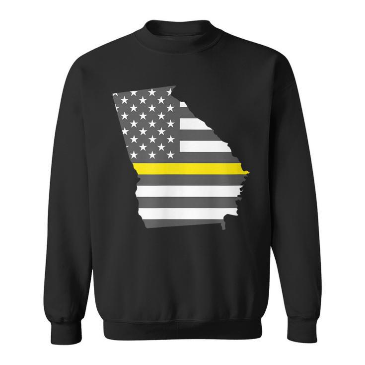 Georgia Thin Gold Line Flag Sweatshirt