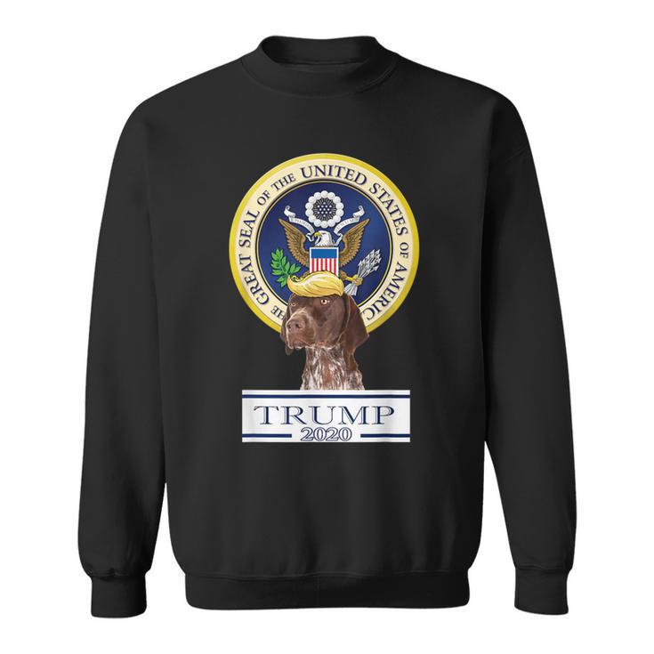 My German Shorthair Pointer For Trump Sweatshirt