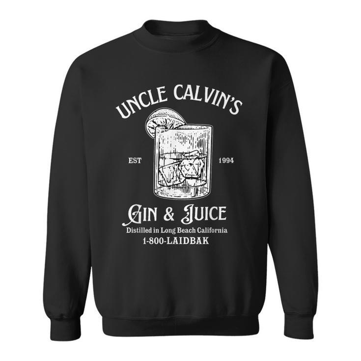 Gin And Juice Est 1994 Distilled In Long Beach California Sweatshirt