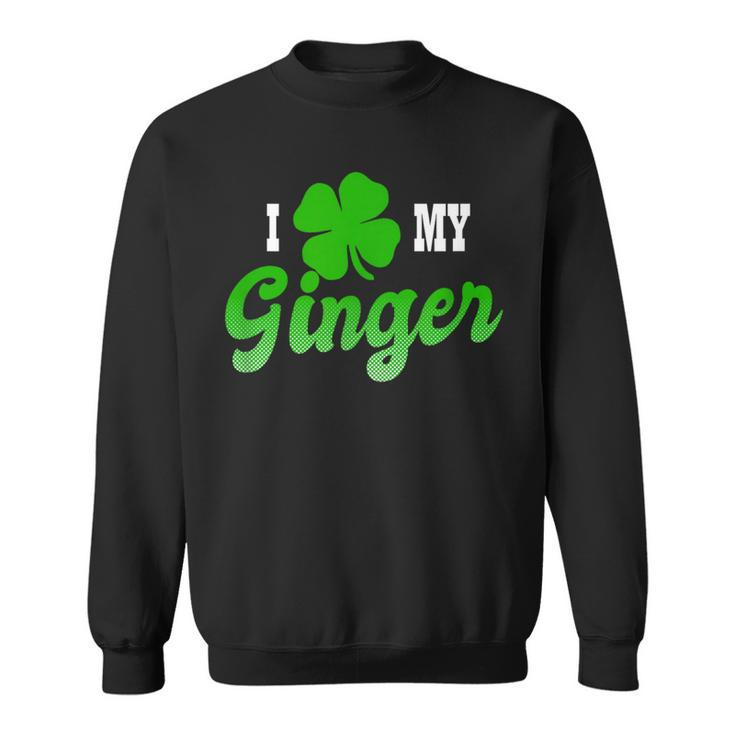 Ginger Pride I Love My Ginger Sweatshirt