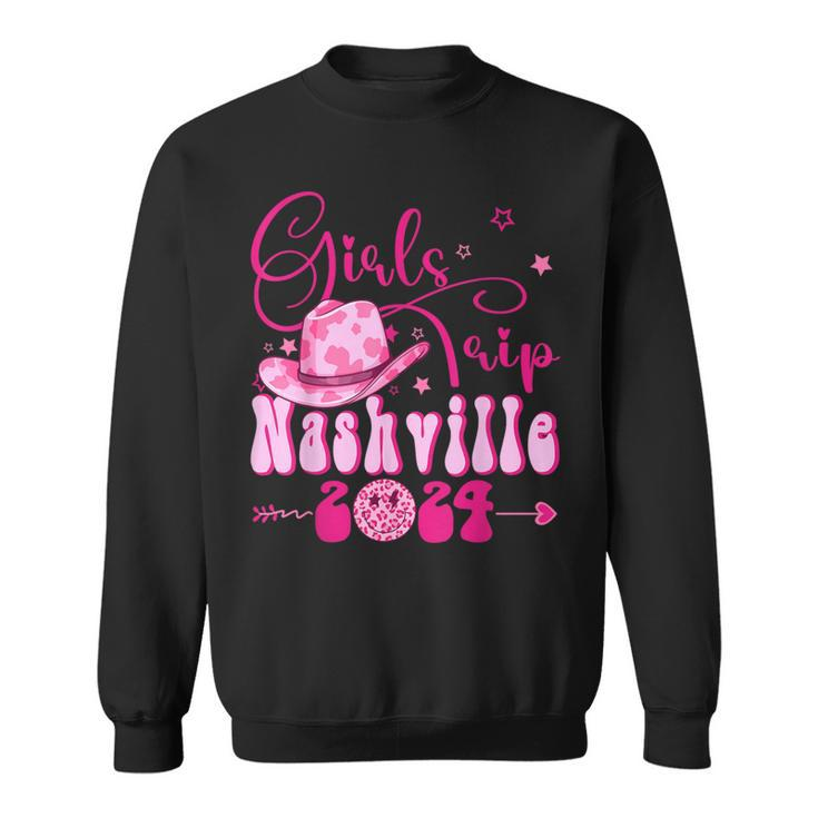 Girls Trip Nashville 2024 Girls Weekend Nashville Birthday Sweatshirt
