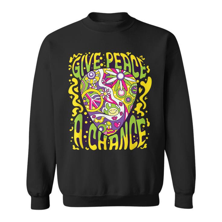 Give Peace A Chance Ladies Children Men Sweatshirt