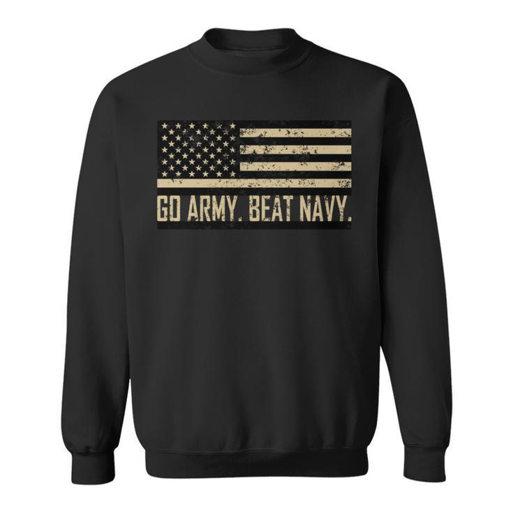 Go Army Beat Navy Flag America's Game Sports Football Fan Sweatshirt