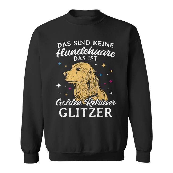 Golden Retriever Glitter Dog Holder Dog Owners Sweatshirt