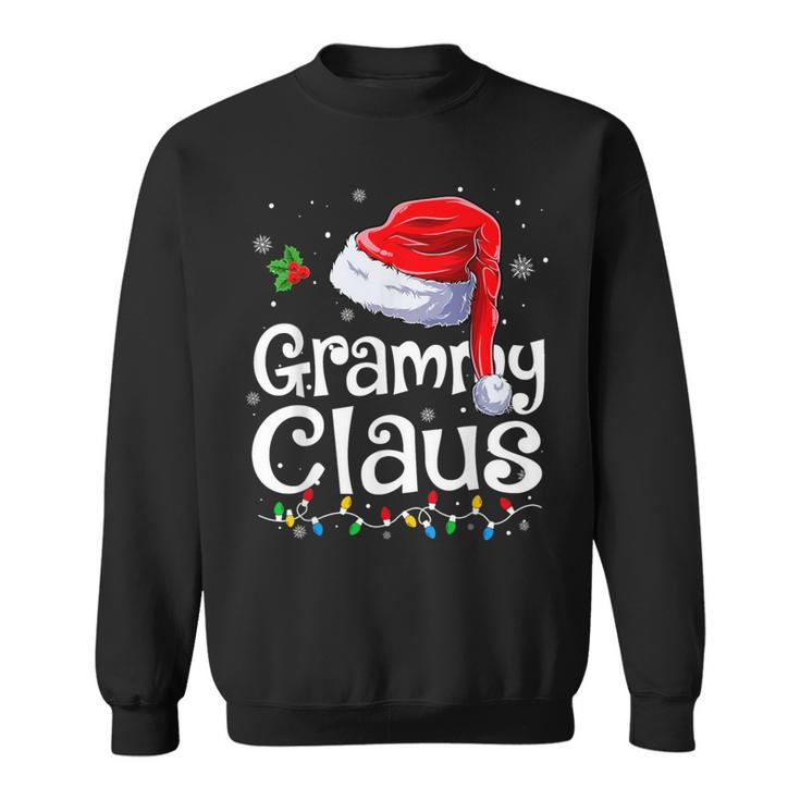 Grammy Claus Xmas Santa Matching Family Christmas Pajamas Sweatshirt