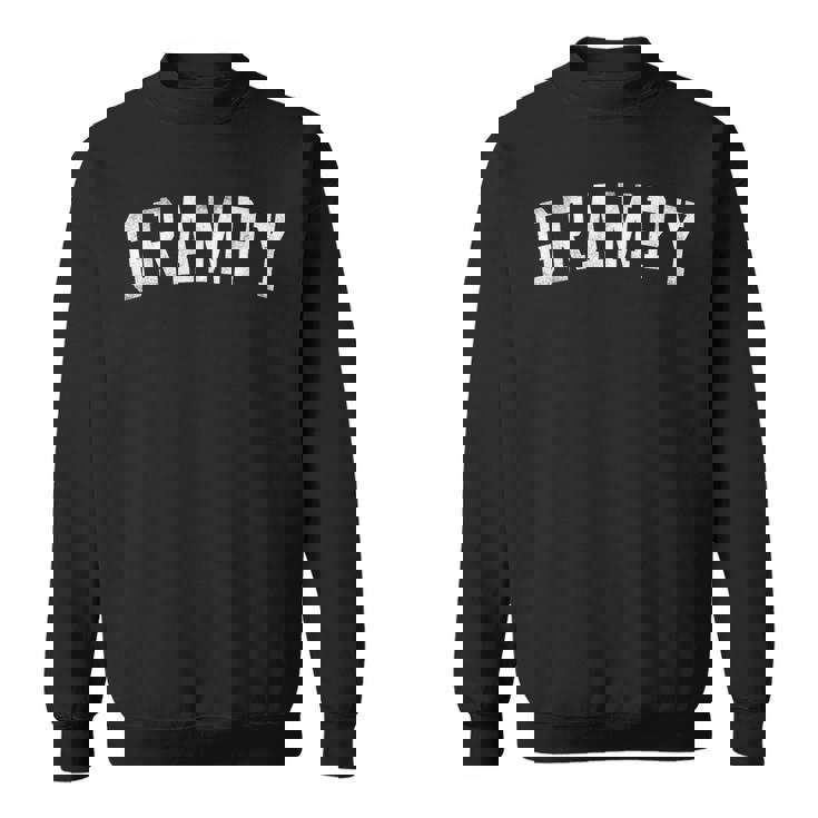 Grampy Classic Bold Font Father's Day Grampy Sweatshirt