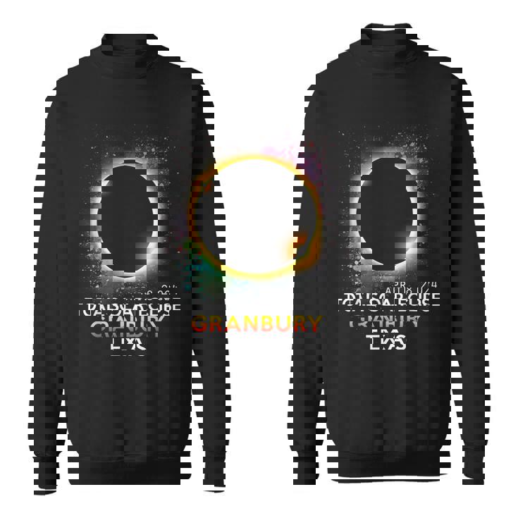 Granbury Texas Totality Total Solar Eclipse April 8 2024 Sweatshirt