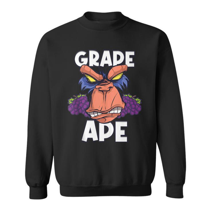 Grape Apes Grapes Sweatshirt