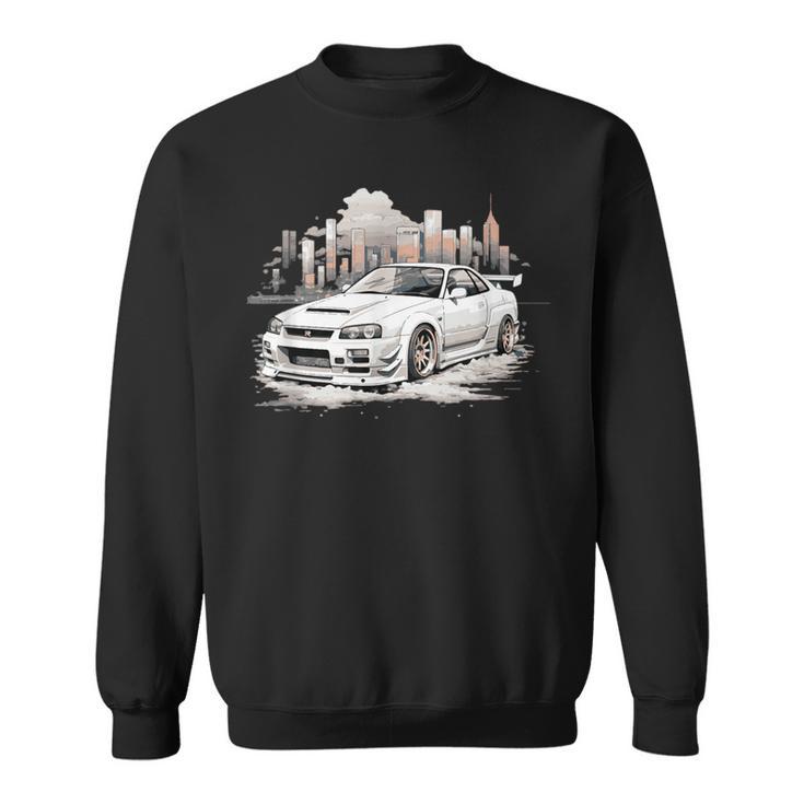 Gt R 34 Jdm Skyline Sweatshirt