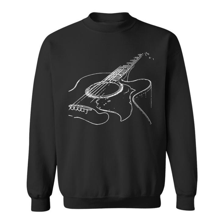 Guitar Art Sweatshirt