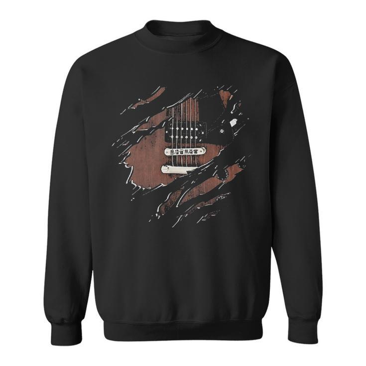 Guitar Electric Inside Sweatshirt
