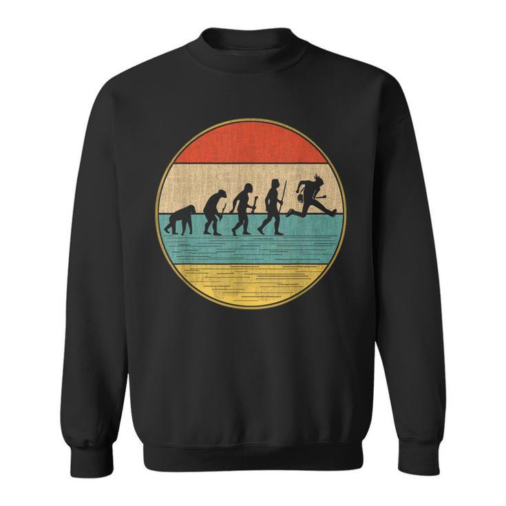 Guitar Evolution Guitarist Retro Vintage Sweatshirt