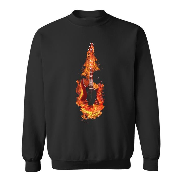 Guitar Fire Sweatshirt