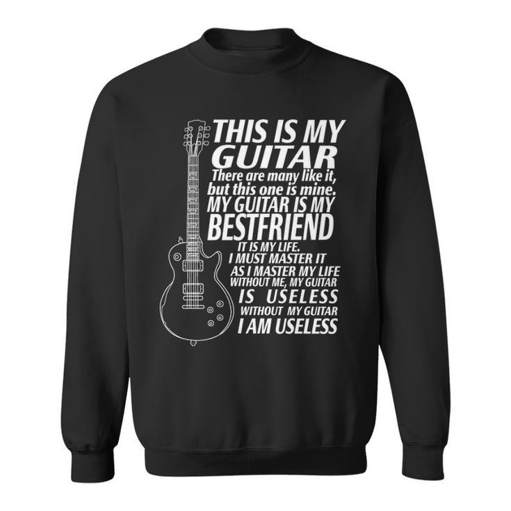 This Is My Guitar Sweatshirt